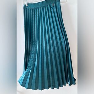 Mexx Teal A-Line Pleated Skirt- S:XS
New!